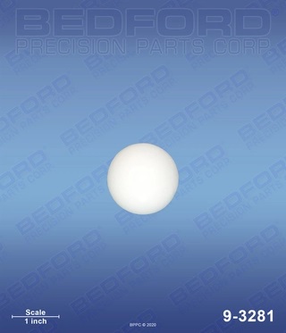 Titan 0555595 Ceramic Ball | Bedford 9-3281